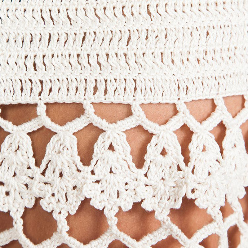 Beach vacation skirt, crochet skirt, vacation beach skirt